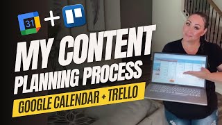 How To Make a Social Media Content Calendar TRELLO  GOOGLE CALENDAR [upl. by Bourgeois]