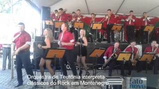 Orquestra de Teutônia leva o Rock a Montenegro [upl. by Ijar]