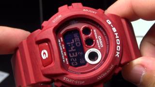 CASIO GSHOCK REVIEW AND UNBOXING GDX6900HT4 quotHEATHEREDquot SERIES RED VERSION [upl. by Armand]