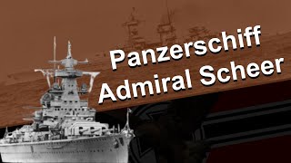 Admiral Scheer Pocket Battleship song  Lyrics [upl. by Hauser]