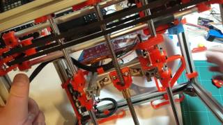 new z endstop and initial printer setup for first print [upl. by Nee]