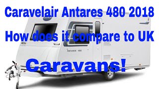 Caravelair Antares 480 Caravan 2018 Model reviewed [upl. by Initsed]