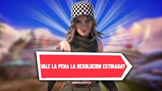 RESOLUCIÓN ESTIRADA ¿Aún vale la pena Fortnite [upl. by Janyte]