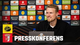 Presskonferens efter SC Braga [upl. by Ansel]