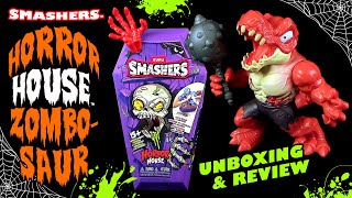 Zuru ® Smashers  Horror House  Dino Zombie Zombosaur  Unboxing amp Review  WOW   Mini Rant [upl. by Tham345]