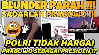 VIRAL ADMIN AKUN X DIV HUMAS POLRI BLUNDER PARAH  TIDAK HARGAI PRABOWO SEBAGAI PRESIDEN [upl. by Gilud]