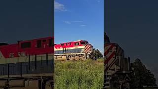 Heritage Glory CN 3115 BC Rail Unit Leads Potash Train B241 at Sunset 9242024 [upl. by Etta128]