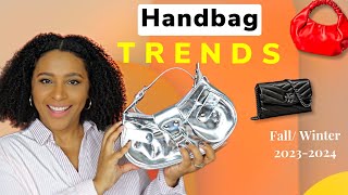 Top Handbag Trends Fall Winter 2023 2024  Fashion Trends [upl. by Noivert314]