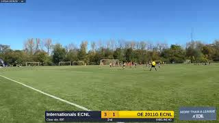 OE 2011G ECNL vs Internationals ECNL 20241020 [upl. by Ellenig]