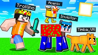 Nos CONVERTIMOS en ANIMALES de MINECRAFT 🐷😂 EL MEJOR ESCONDITE de Los COMPAS [upl. by Bertolde]