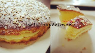 Delicious Tropézienne Brioche Tart  French desserts [upl. by Alled]