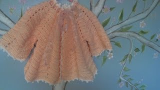 Crochet Ripple sweater  video threefinal [upl. by Semajwerdna927]