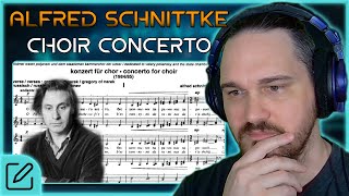 AWESOME AND GLORIOUS  Alfred Schnittke  Choir Concerto  Composer Reaction amp Analysis [upl. by Lucchesi]