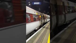 LNER Azuma arriving for Newcastle train trainspotter trainstation lner azuma [upl. by Eiramanad176]