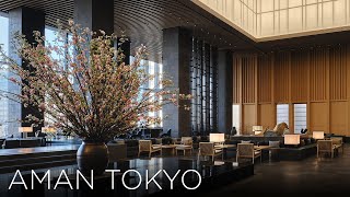 AMAN TOKYO  Inside Tokyos most luxurious hotel Full Tour in 4K [upl. by Lucier]