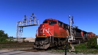 CN 8956 at Whitby 14SEP2013 [upl. by Blondie]