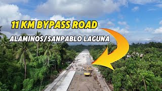 LATEST UPDATE ALAMINOSSANPABLO LAGUNA BYPASS ROAD NOV2024 [upl. by Kung488]