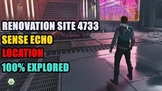 Renovation Site 4733 Sense Echo Location Star Wars Jedi Survivor [upl. by Kralc]