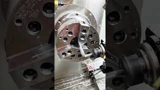 Advanced Positioning and 3 Jaw Chuck for High Efficiency Batch Machining with ST46YT CNC Lathe [upl. by Novaat]