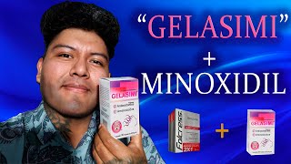 GELASIMI PARA LA BARBA  BIOTINA  MINOXIDIL [upl. by Inig]