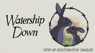 Watership Down trailer  New 4K restoration  In cinemas 25 Oct  On UHD amp Bluray 25 Nov [upl. by Reyam]