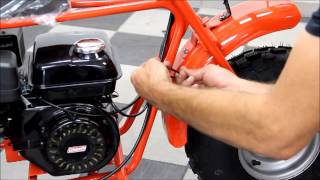 Coleman CT200U Mini BIke Assembly PreRide Inspection and Starting instructions [upl. by Asille]