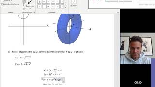 R2 Eksamen Vår 2019 Del 2 Oppgave 4 a [upl. by Leodora]