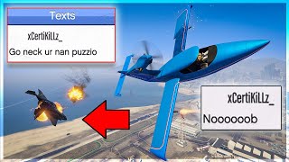 LOL Seabreeze Trolling The Stupidest Players on GTA Online [upl. by Clo]