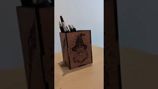 Laser Cut Pen holder [upl. by Colson]