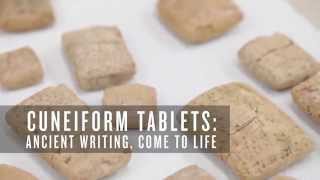 Cuneiform Tablets Ancient Writing Comes to Life [upl. by Housen]