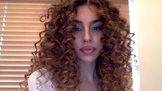 Curly Hair Tutorial [upl. by Rudie]