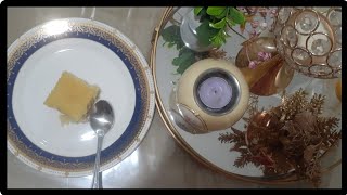 Basbousa Recipe by My Elder sister Fork and Knife [upl. by Langham]