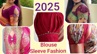 2025 मे ऐसे ब्लाउज स्लीव्स का रहेगा जबरदस्त फैशन Latest Puff Sleeve Designs 2024  Baju Ki Design [upl. by Ahsekar345]