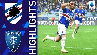 Sampdoria 20 Empoli  Quagliarella double seals the points for Samp  Serie A 202122 [upl. by Arron501]