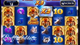 DEPO 300kWD 2jt Buffalo Blitz playtech slot slotonline slotjackpots [upl. by Ettennahs]