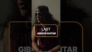 Slash reflects on his fav Gibson guitars shorts slash gibson gnr [upl. by Rehoptsirhc]