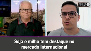 Soja e milho tem destaque no mercado internacional de olho no clima do Brasil Maurício Bellinelo [upl. by Almire706]