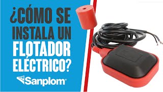 ¿Cómo se instala un flotador eléctrico [upl. by Geer]