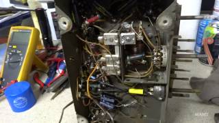 Repair Of A 1938 Sears Silvertone 6135 console Pt 1 [upl. by Anselme]