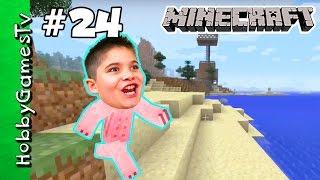 Minecraft HobbyPig 24 Mine Dine Snacks HobbyKidsTV [upl. by Lydell19]