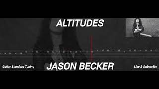 JASON BECKER  ALTITUDES  TAB GUITAR [upl. by Nahaj]