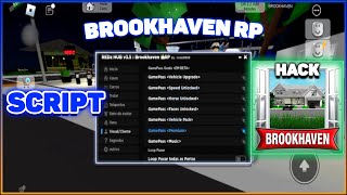 Brookhaven RP Script  Hack  Free Gamepass Troll Players Teleports amp More [upl. by Anawit353]