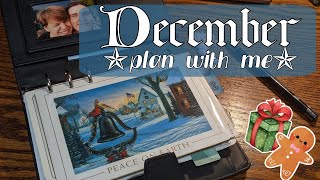 ✧plan with me for december✧  personal rings monthly setup [upl. by Nivle]