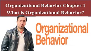 Organizational Behavior Chapter 1 What is Organizational Behavior [upl. by Ellainad]