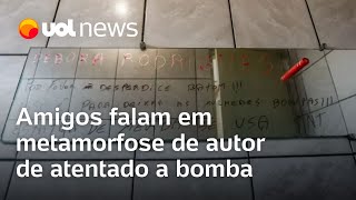 Amigos de homem que se explodiu no STF falam em metamorfose do autor de atentado em Brasília [upl. by Acus]