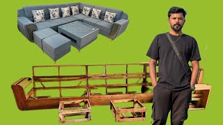 How To Make Full Luxury Sofa Mradnanart [upl. by Haze]