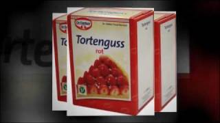 Dr Oetker Tortenguss rot [upl. by Raynard639]