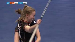 Damen HallenEM Highlights Finale GER vs NED 54 [upl. by Miuqaoj]