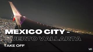 AEROMEXICO B738 NIGHT DEPARTURE BOUND TO VALLARTA 12 [upl. by Erdda570]