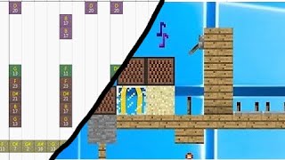 Jazzy Note Block but its Note Block Studio Animation Vs Minecraft 5 Song [upl. by Anzovin825]